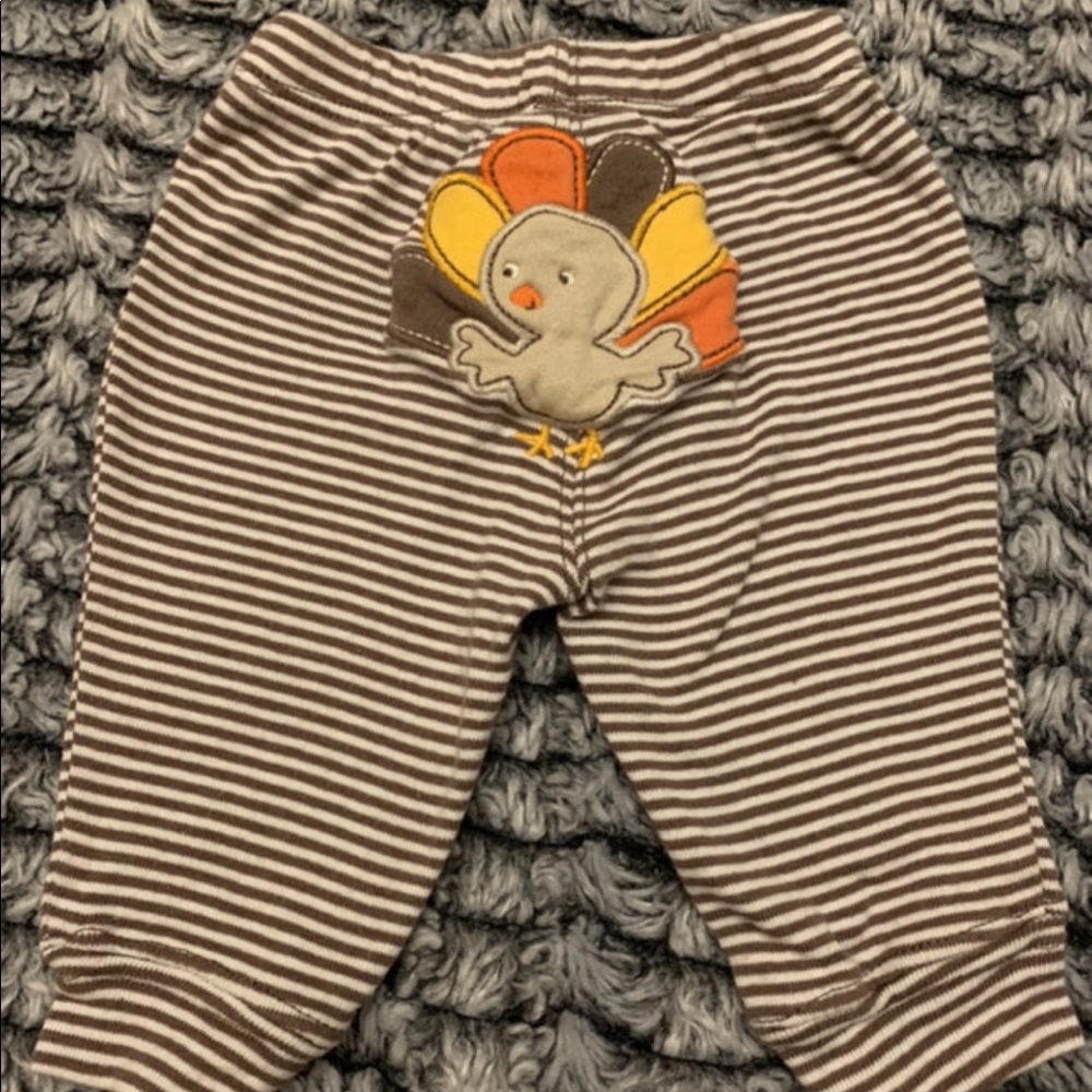 Newborn Thanksgiving pants
